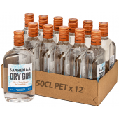 Saaremaa Dry Gin 37,5% 12 x 50CL PET