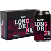 Koff Long Drink Strong Raspberry 8% vol 33CL x 24
