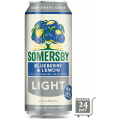 Somersby Blueberry & Lemon Light Cider 4,5% vol 50cl x 12