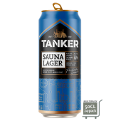 Tanker Premium Sauna Lager 5% vol 50CL prk x 24