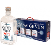VALGE VIIN 80% vol 10X50CL PET