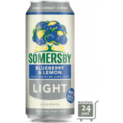 Somersby Blueberry & Lemon Light Cider 4,5% vol 50cl x 12