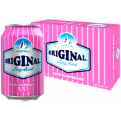 Hartwall Original Long Drink Pink Raspberry 5,5% vol 33CL x 24