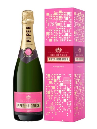 PIPER HEIDSIECK ROSE SAUVAGE12% 75CL BOX