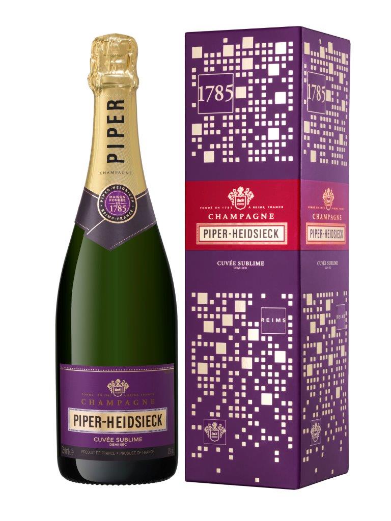 PIPER HEIDSIECK CUVEE SUBLIME DEMI-SEC 12% 75CL BOX-0