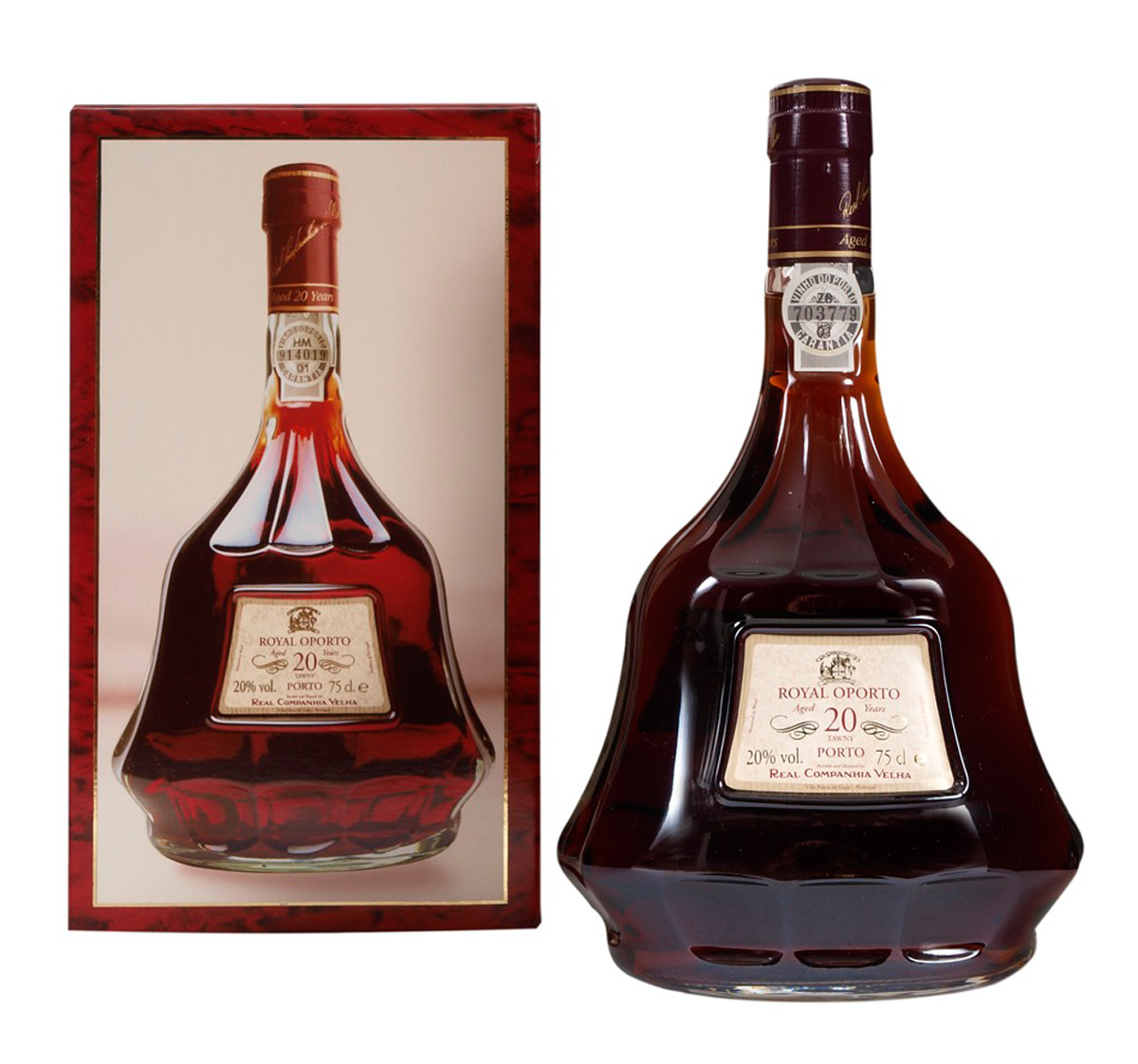 ROYAL OPORTO AGED 20 YEARS TAWNY 20% 75CL-0