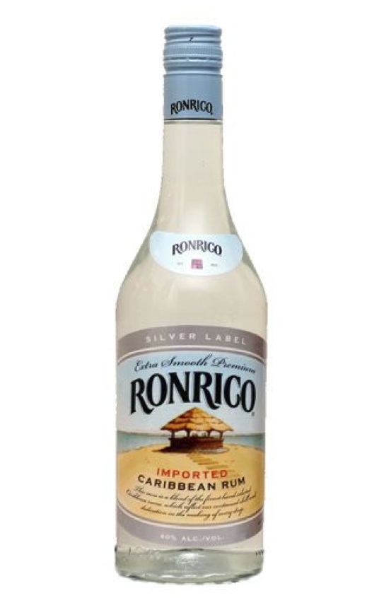 RONRICO SILVER CARIBBEAN RUM40% 70CL