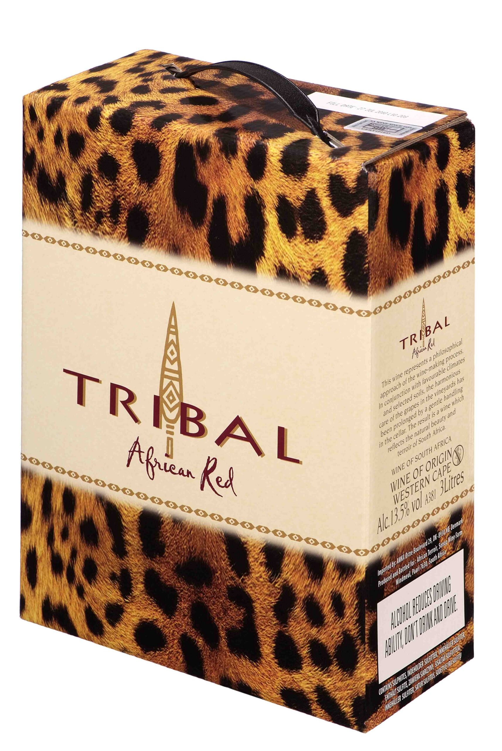 TRIBAL AFRICAN RED BIB 13,5% 300CL