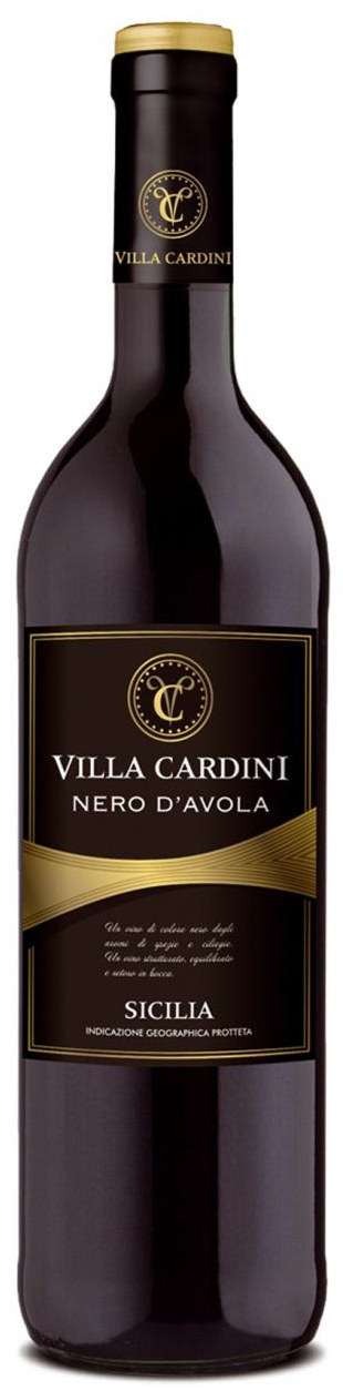 VILLA CARDINI NERO D`AVOLA 12,5% 75CL-0