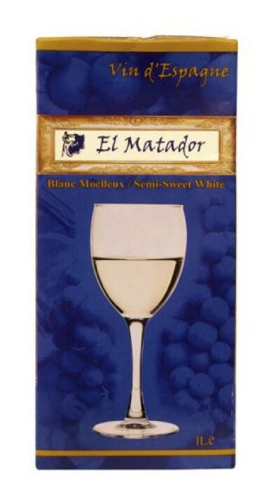 EL MATADOR BLANCO 11% 1L TETRA