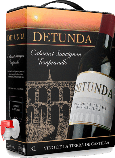 DETUNDA CABERNET SAUVIGNON TEMPRANILLO 12.5% 300CL BIB