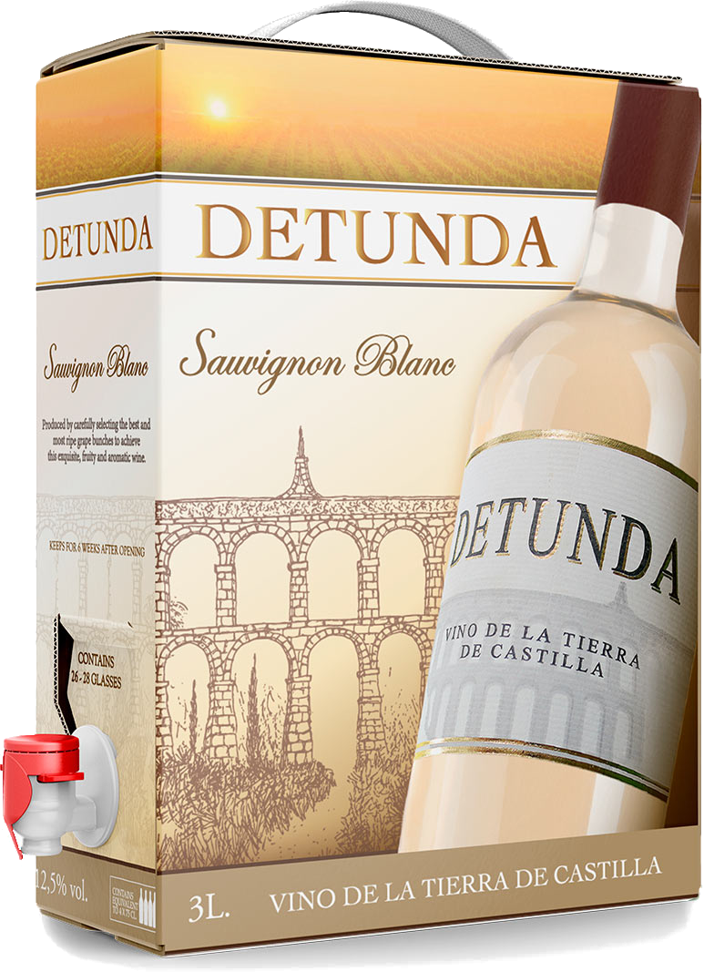 DETUNDA SAUVIGNON BLANC 12.5% 300CL BIB