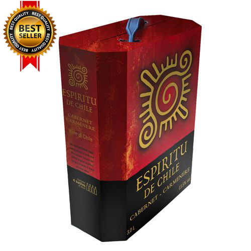 ESPIRITU DE CHILE CABERNET CARMENERE BIB 13% 300CL-0