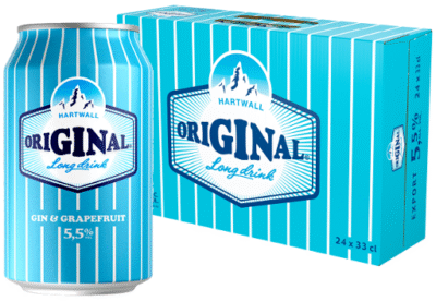Hartwall Original Long Drink 5,5% vol 33CL x 24