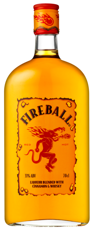 Fireball Cinnamon & Whisky 33% vol 70cl
