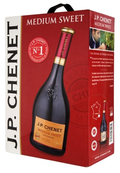 J.P. Chenet Medium Sweet Red 11,5% 300cl BIB