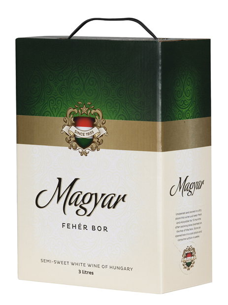 Magyar Feher Bor White 11,5% 300cl BIB-0