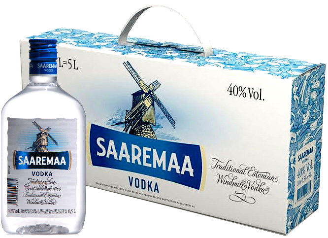 Saaremaa Vodka 40% 10x50CL PET-0