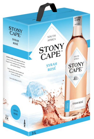 Stony Cape Syrah Rose 12% 300cl BIB