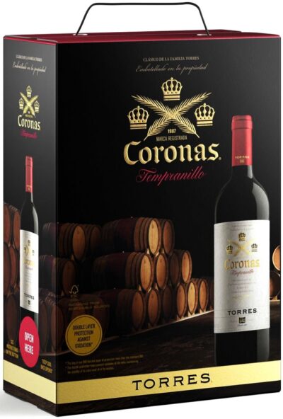 Torres Coronas Tempranillo 13,5% 300cl BIB
