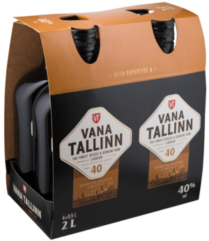 VANA TALLINN 40% vol 50CL PET 4-Pack