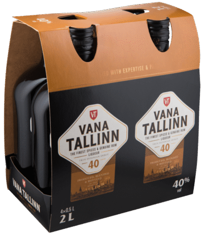 VANA TALLINN 40% vol 50CL PET 4-Pack