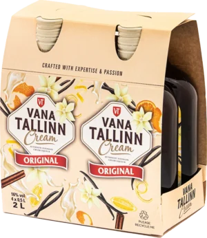 VANA TALLINN CREAM LIQUEUR 16% vol 50CL PET 4-Pack