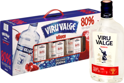 VIRU VALGE 80% 10X50CL PET