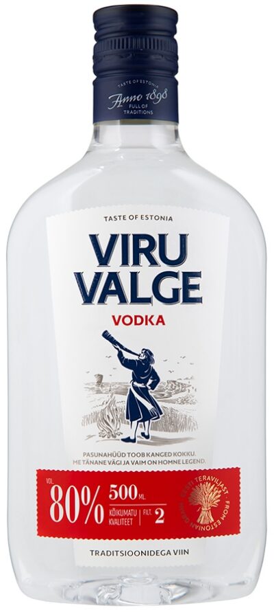 Viru Valge Vodka 80% 50cl PET