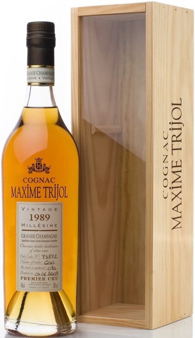 Maxime Trijol Grande Champagne Vintage 1989 40% vol BOX 70CL-0