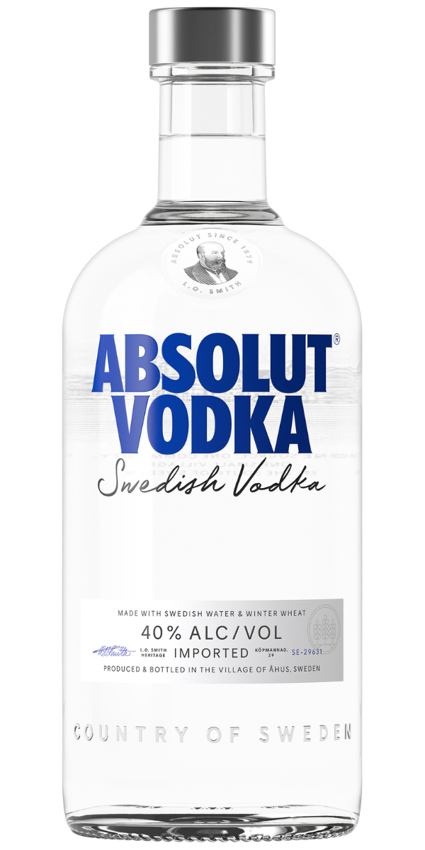 Absolut Vodka 40% vol 50CL