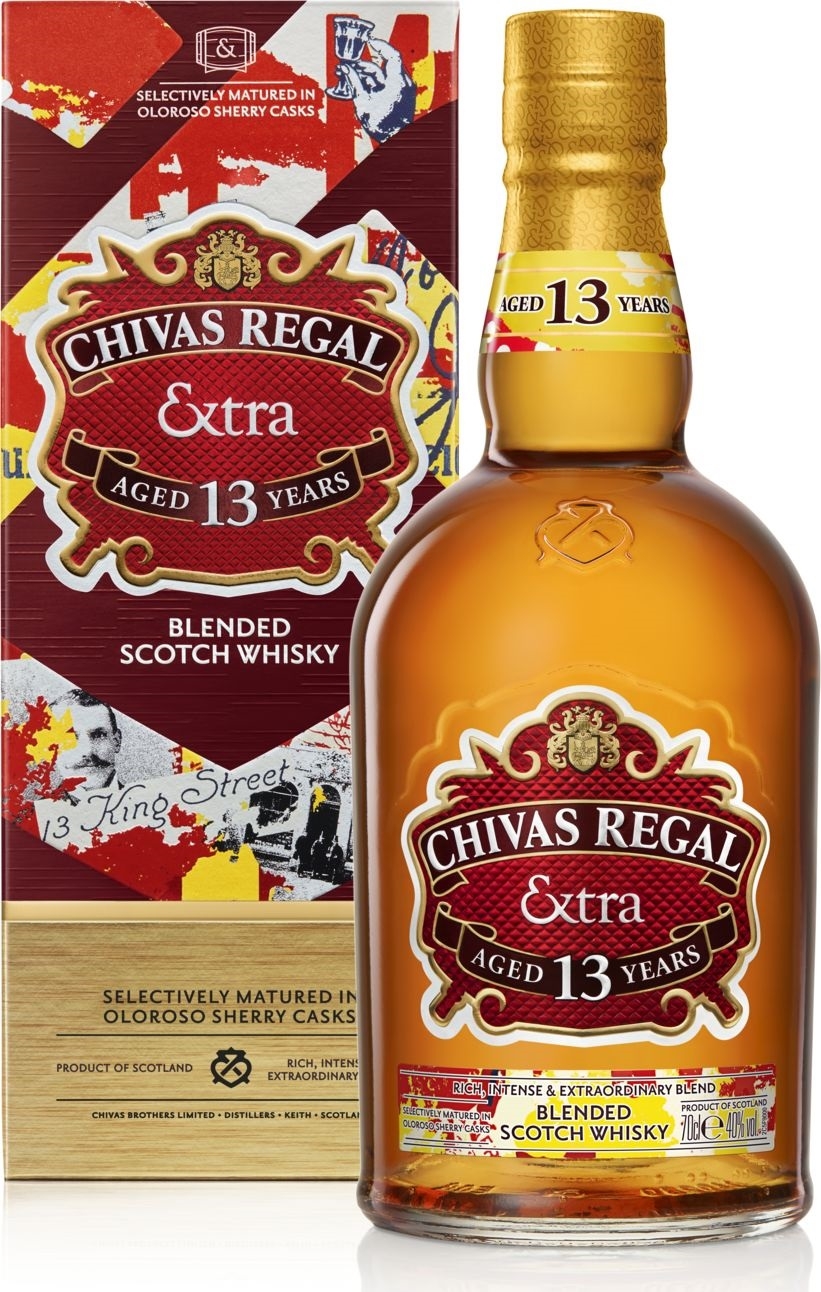 Chivas Regal Extra Blended Scotch Whisky 40% vol 70CL