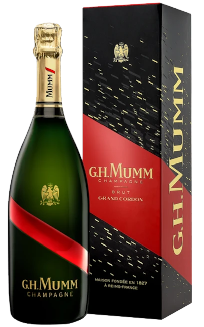 G.H. Mumm Grand Cordon Rouge Brut 12% 75CL BOX