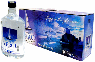 Vergi Vodka 40% vol 10x50CL PET-0