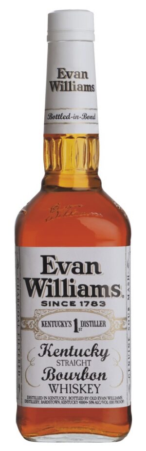 EVAN WILLIAMS WHITE WHISKEY 50% 70CL