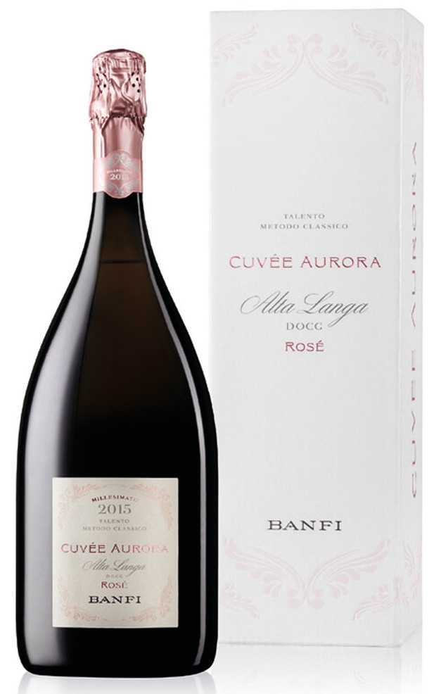 BANFI ALTA LANGA CUVEE AUR. ROSE EXT. BRUT 12,5% 75CL BOX-0