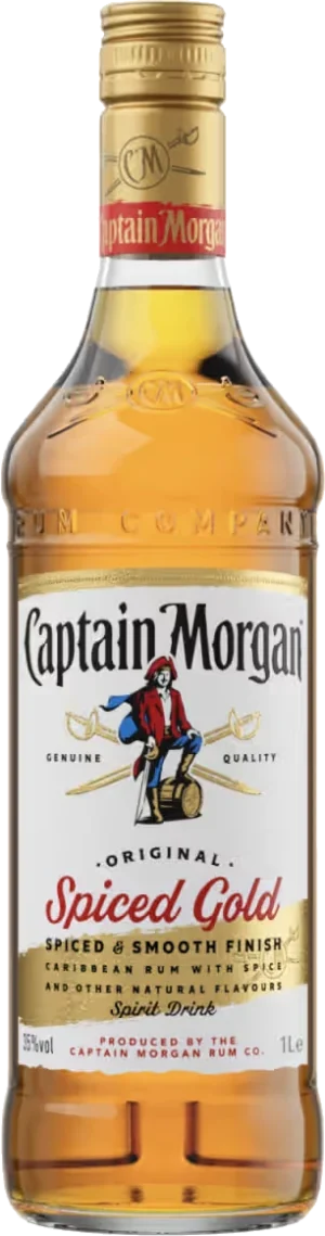Captain Morgan Spiced Gold Rum 35% vol 100CL
