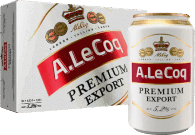 A. Le Coq Premium 5,2% vol 33CL x 24
