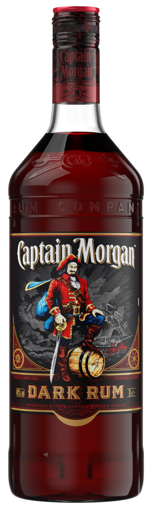 Captain Morgan Dark Rum 40% vol 100CL