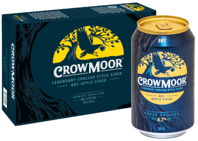 Crowmoor Dry Apple Cider 4,7% vol 33CL x 24