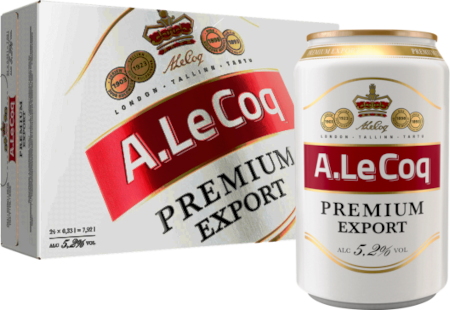 A. Le Coq Premium 5,2% vol 33CL x 24-0