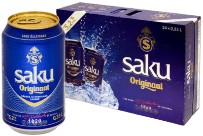 Saku Originaal 5,2% vol 33CL x 24