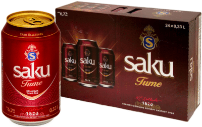 Saku Tume 6,7% vol 33CL x 24