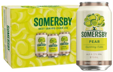 SOMERSBY PEAR CIDER 4,5% 33CL x 24-0