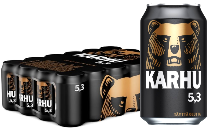 Karhu 5,3% vol 33CL x 24-0