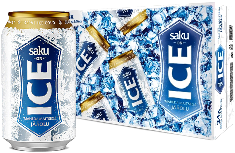 Saku On Ice 5% vol 33CL x 24-0