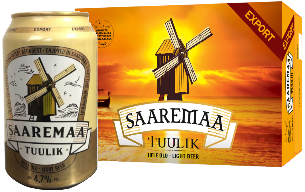 Saaremaa Tuulik 4,7% vol 33CL x 24-0
