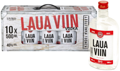 Laua Viin 40% vol 10x50cl PET-0