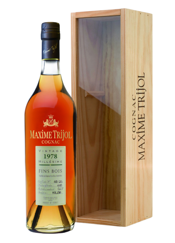 Maxime Trijol Fins Bois Vintage 1978 40% vol BOX 70CL