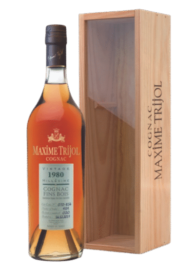 Maxime Trijol Fins Bois Vintage 1980 40% vol BOX 70CL